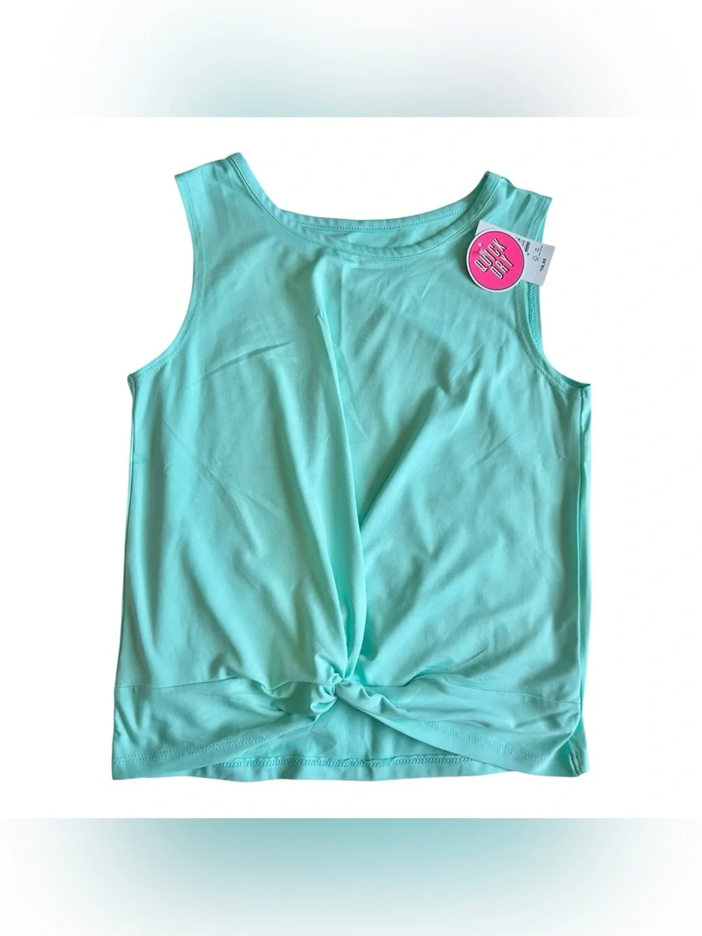 NWT Children's Place 10/12 Girls blue sleeveless loose tank top